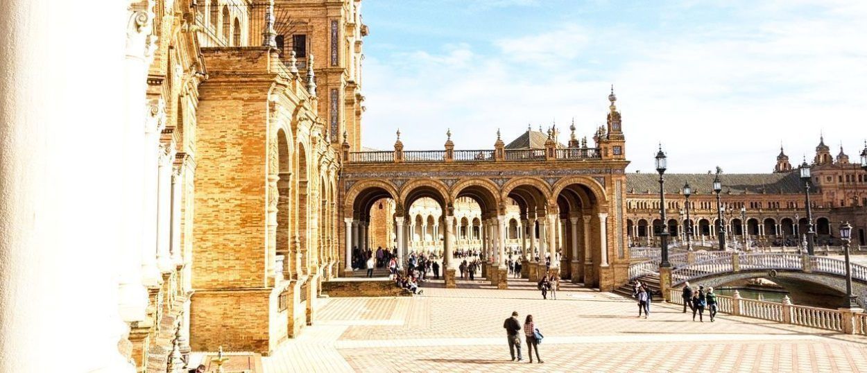 The Plaza de España in Seville